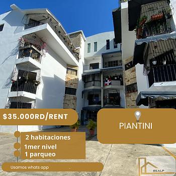 apartamentos - alquiler apartamento 