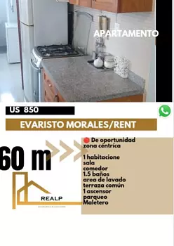 apartamentos -  apartamento de 1 habitacion