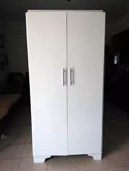 muebles y colchones - Armario peqeuño en color blanco 