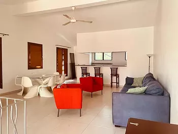 apartamentos - Alquiler Apartamento de 2 Habitaciones con Piscina, Zona Colonial, Santo Domingo