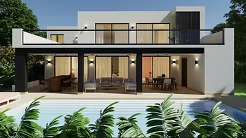 casas vacacionales y villas - Villa en Venta en Punta Cana Village