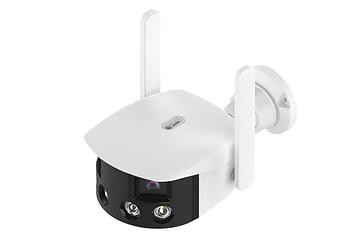 camaras y audio - Camara de seguridad wifi 180 grados con angulo de vision panoramica