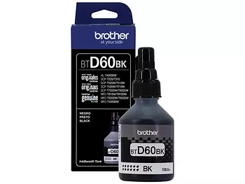 impresoras y scanners - BOTELLA DE TINTA BROTHER - BTD60BK - NEGRO - 108ML - PARA IMPRESORA DCP-T420 - T