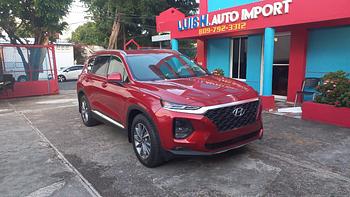 jeepetas y camionetas - Hyundai Santa Fe año 2020 Rojo