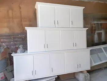 cocina - Gabinetes blanco para cocina 