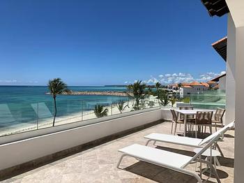apartamentos - Apartamento en primera linea playa, en punta palmera, Cap cana