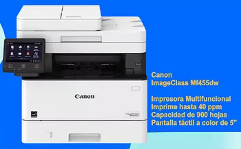 impresoras y scanners - Canon imageCLASS® MF455dw multifuncional laser B/N