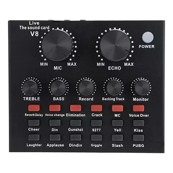 camaras y audio - TARJETAS DE AUDIO  PROFESIONAL LIVE SOUND CARD