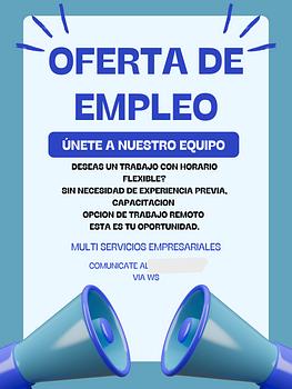 empleos disponibles - Oportunidad  de empleo 