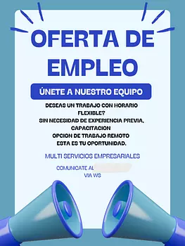 empleos disponibles - Oportunidad  de empleo 