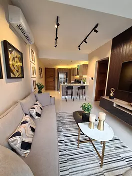 apartamentos - Rento hermoso apt amueblado minimalista con terraz