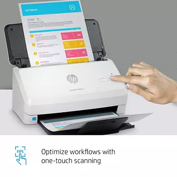 impresoras y scanners - SCANNER HP SCANJET PRO 2000 S2 SHEETFEED SCANNER - LETTER - 35 PPM / 75 IPM - 12