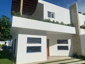 casas - Las Terrenas – Villa dúplex 600 m de la playa, piscina, bungaló, venta directa
