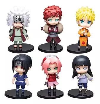 juguetes - KIT DE FIGURAS NARUTO