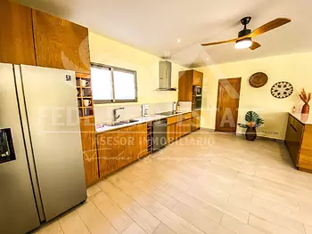 casas vacacionales y villas - VILLA DE 10 HABITACIONES CON PISCINA Y GYM - LAS TERRENAS