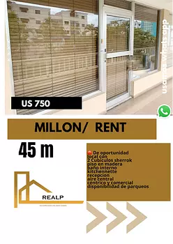 oficinas y locales comerciales - Local céntrico en el millon
