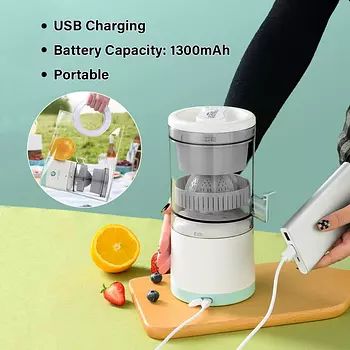 electrodomesticos - Exprimidor de cítricos eléctrico de jugo naranja potente motor extractor china