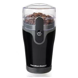 electrodomesticos - Molinillo de café Hamilton Beach Fresh Grind, cuchillas de acero inoxidable