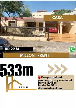 casas - Propiedad en venta en el millon