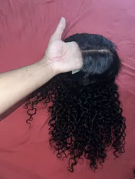 salud y belleza - peluca rizada 