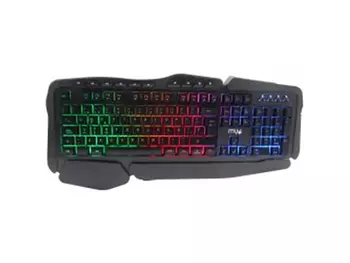 computadoras y laptops - TECLADO GAMING MYO SERIE 8, USB, LED, BACKLIGHTING RAINBOW