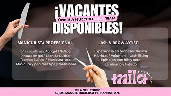 empleos disponibles - BUSCAMOS MANICURISTA Y LASH & BROW ARTIST PIANTINI