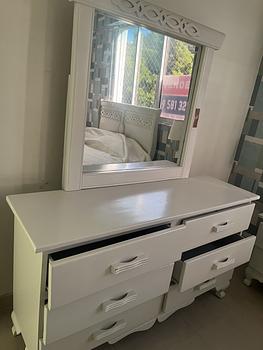 muebles y colchones - Juego de dormitorio caoba centenaria 