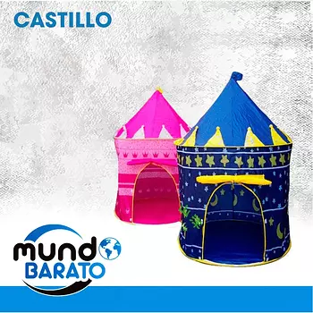 juguetes - Castillo para Niños Niñas Carpa Armable Portátil Jugar Casita Juguete CASA