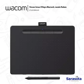 accesorios para electronica - Wacom Intuos M Bluetooth tableta gráfica