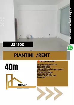 oficinas y locales comerciales - Local en Piantini 