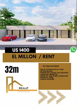 oficinas y locales comerciales - Locales nuevos millon 