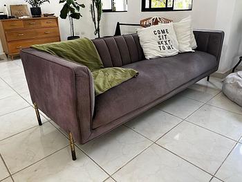 muebles y colchones - Vendo Sofa Gris Ilumel