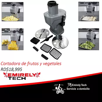 equipos profesionales - Picador 4 en 1 cortadora de frutas y vegetales