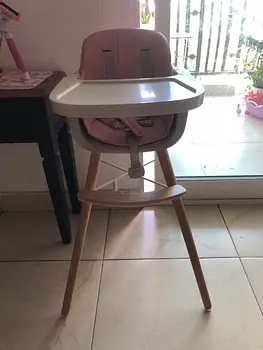 coches y sillas - Hermosa Silla de Comer Rosada
