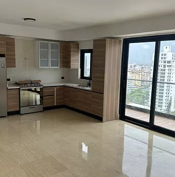 apartamentos - Se Alquila Apartamento Con Línea Blanca en Piso Alto Listo para Estrenar en Naco