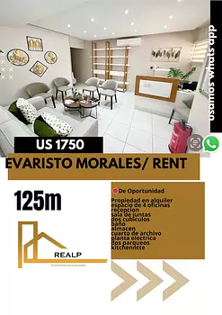 oficinas y locales comerciales - Local en evaristo morales 