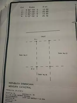 solares y terrenos - Solar de esquina de 1,200 metros, Prado Oriental, Autopista San Isidro