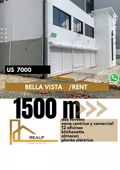oficinas y locales comerciales - Local de 1500m dos niveles