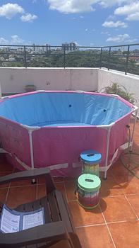 hobby y coleccion - vendo piscina Index rosada