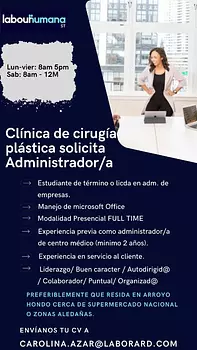 empleos disponibles - Administrador(a)