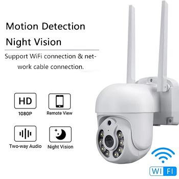 camaras y audio - CAMARA WIFI EXTERIOR PTZ JORTAN JT-8160QJ YOOSEE -