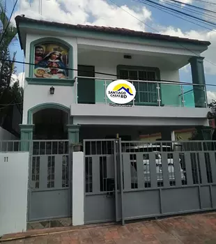 casas - CASA EN RENTA EN LA FLOR DE GURABO, SANTIAGO.