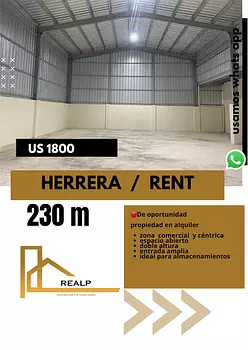 oficinas y locales comerciales - Almacén en herrera