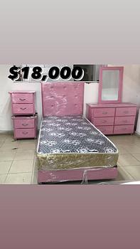 muebles y colchones - Juego de Habitación Twin 39 con Colchon