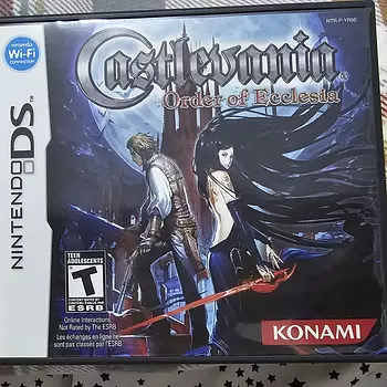 consolas y videojuegos - Castlevania Orden Ecclesia Nintendo DS