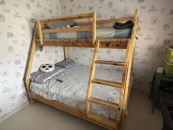 muebles y colchones - Se vende Camarote de madera en buenas condiciones!