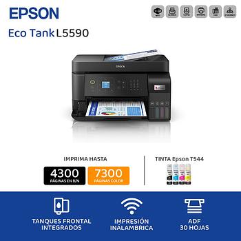 impresoras y scanners - EPSON L5590 MULTIFUNCIONAL (CMYK) IMPRIME, COPIA Y ESCANEA,BOTELLA DE TINTA