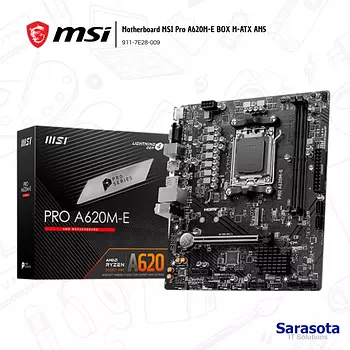 accesorios para electronica - Motherboard MSI Pro A620M-E BOX M-ATX AM5 911-7E28