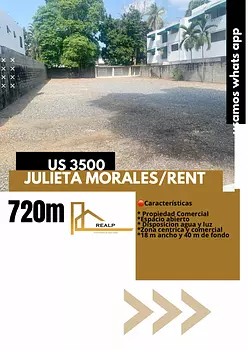 solares y terrenos - Solar comercial en alquiler 