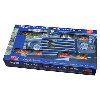 jeepetas y camionetas - WIPAC NAS STYLE LED 'UPGRADE KIT' TRASERO PARA LANDROVER DEFENDER, PARTE# DA1143